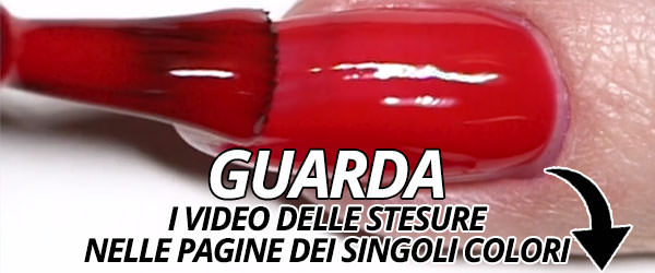 Kombi guarda i video delle stesure nelle schede dei singoli colori